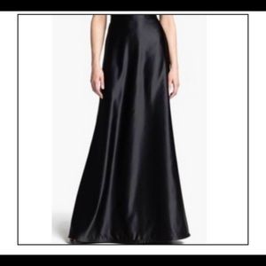 TADASHI COLLECTION Formal Long Black Skirt Sz 8